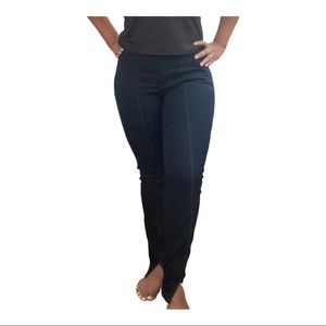 NYDJ Jean front seam Leggings w/ split hem - Size 2